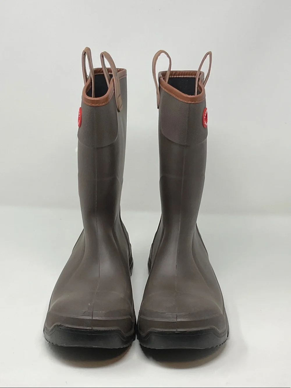 Men's Waterproof Brown Rain & Snow Boots